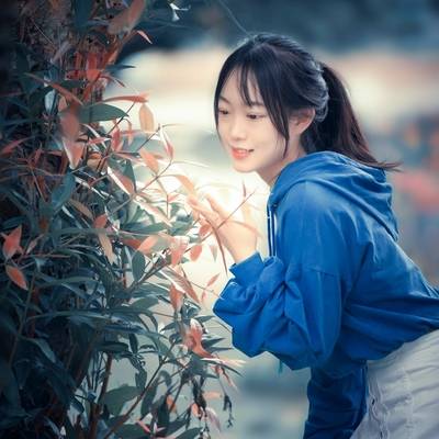 森系模特