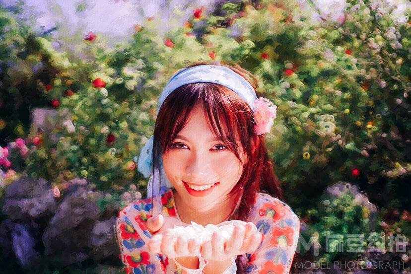 清新模特