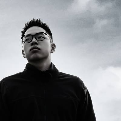 黑白模特