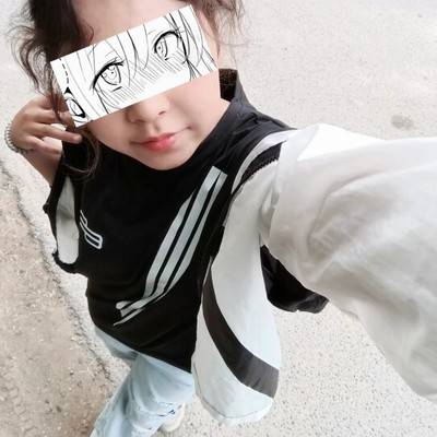 黑白模特
