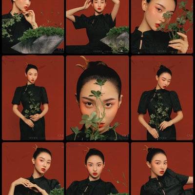 旗袍模特