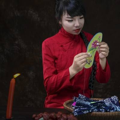 少女模特