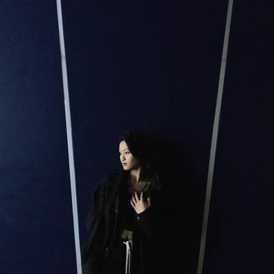黑白模特