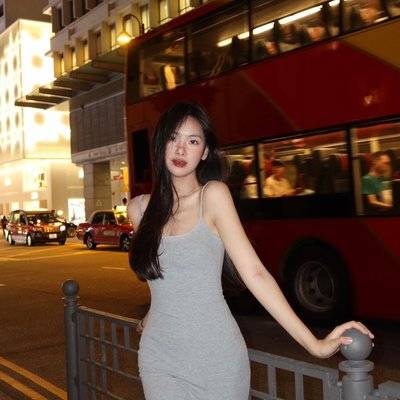 黑白模特
