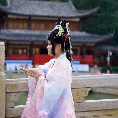 汉服模特