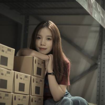 少女模特