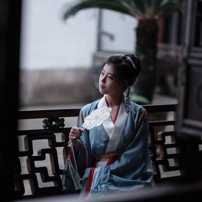 汉服模特