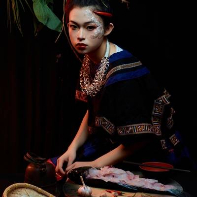 妆容模特