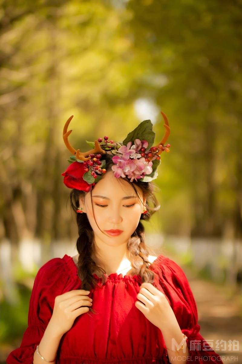 森系模特
