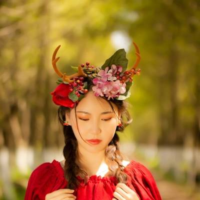 森系模特