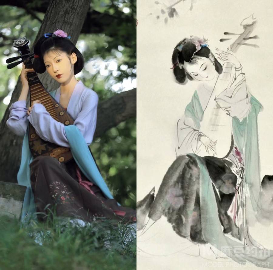 汉服模特