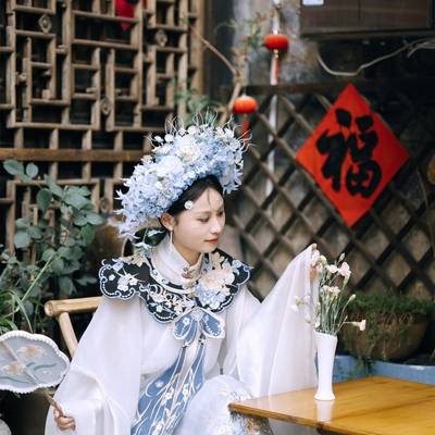 汉服模特
