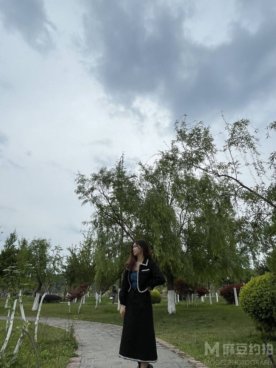 森系模特