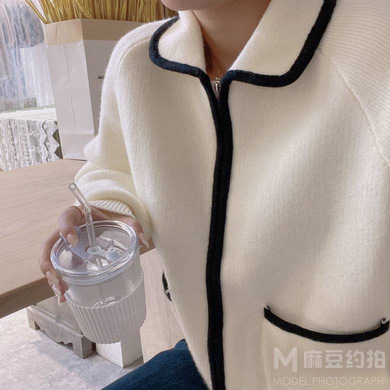 黑白模特