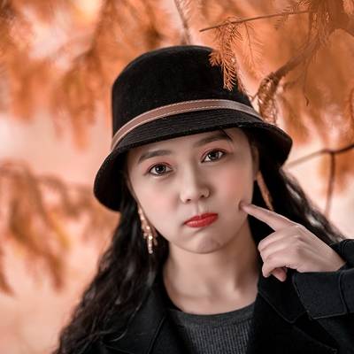 森系模特