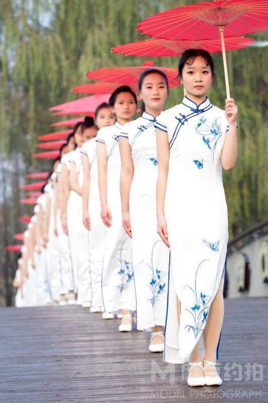 旗袍模特