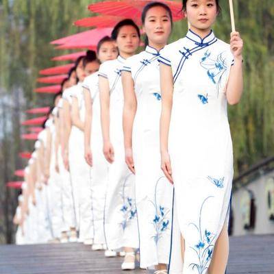 旗袍模特