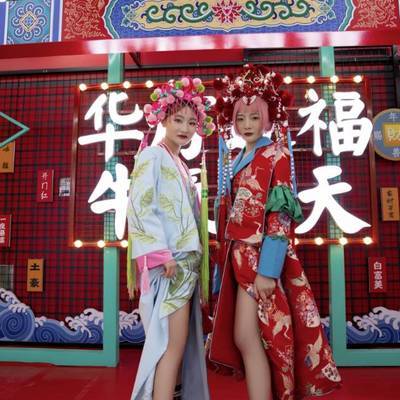 情侣模特