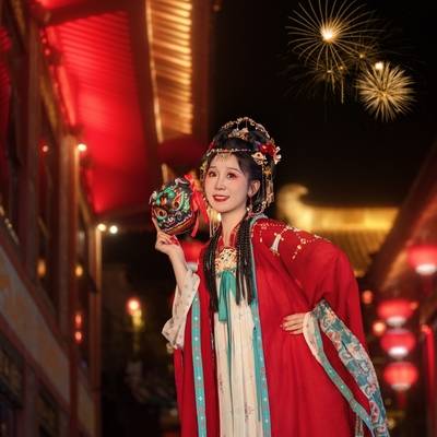 汉服模特