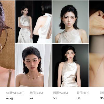 妆容模特