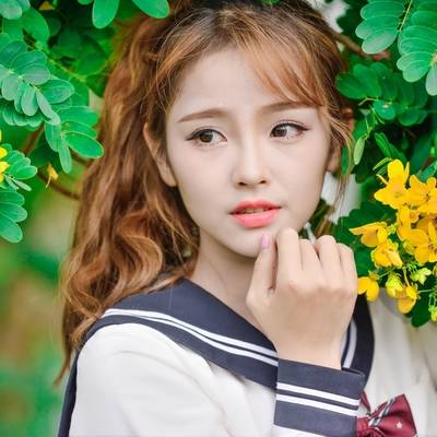 森系模特
