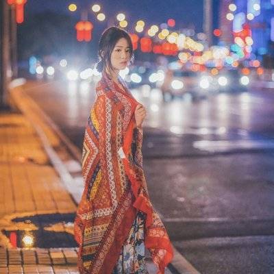 森系模特