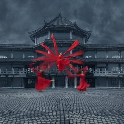汉服模特