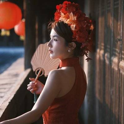 旗袍模特
