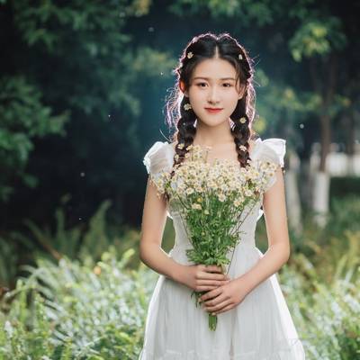 森系模特