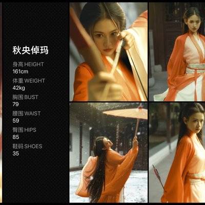 汉服模特