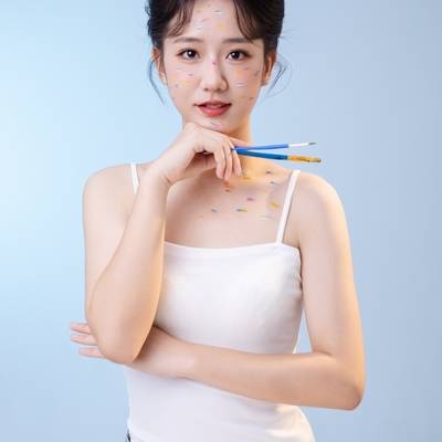 森系模特