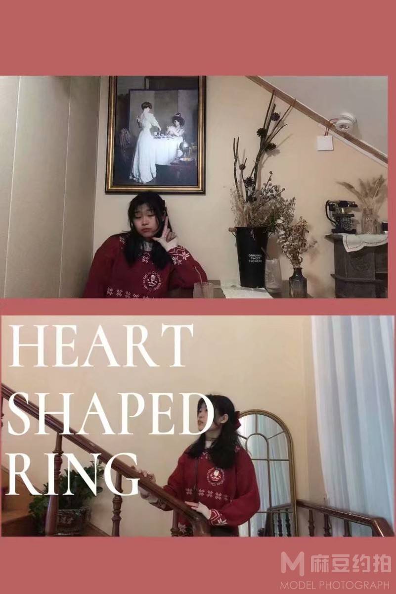 黑白模特