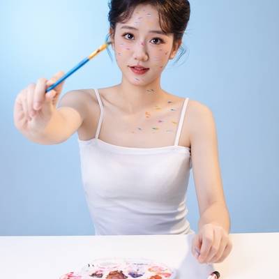 森系模特