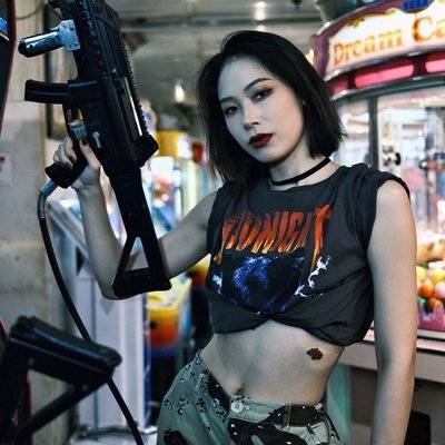 暗黑模特