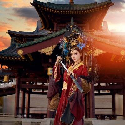 汉服模特