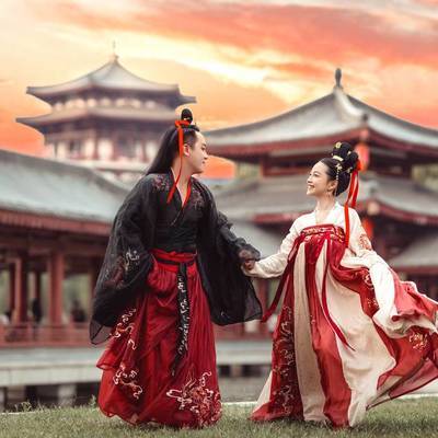 汉服模特