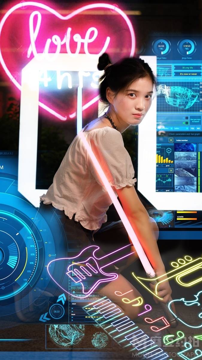 情侣模特