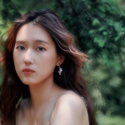 森系模特