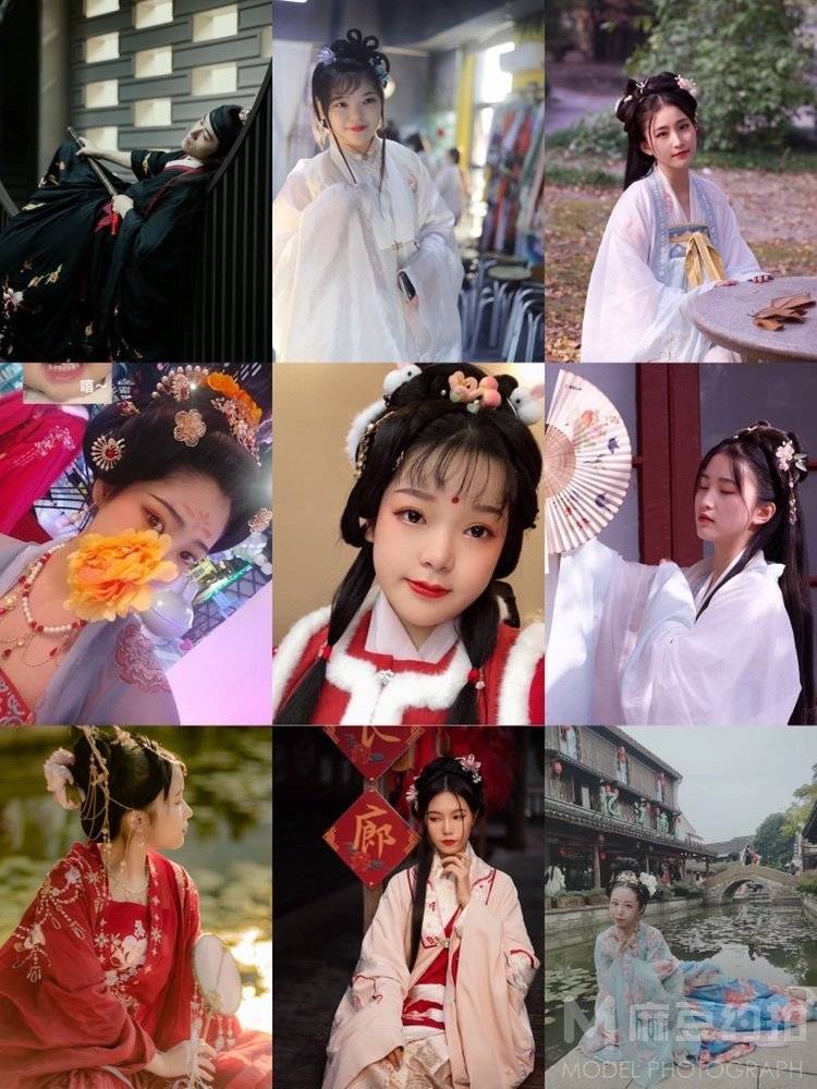 汉服模特