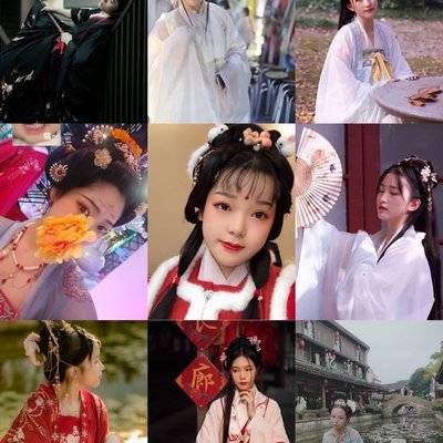 汉服模特