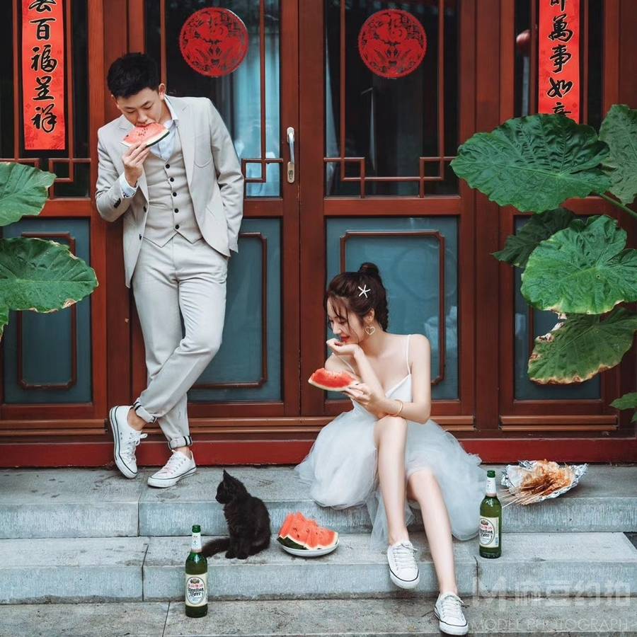 情侣模特