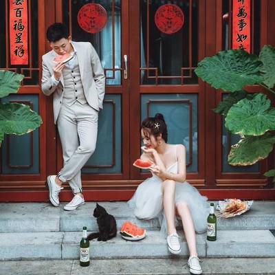 情侣模特