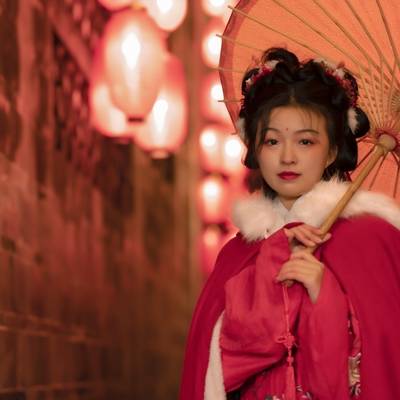 汉服模特