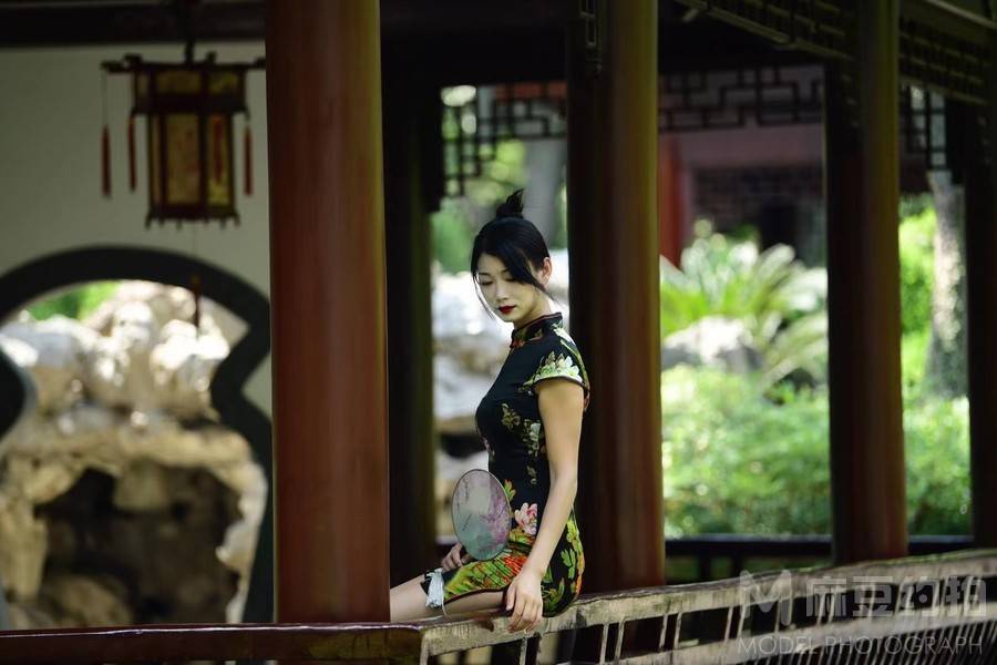 旗袍模特