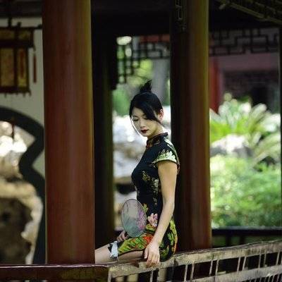 旗袍模特