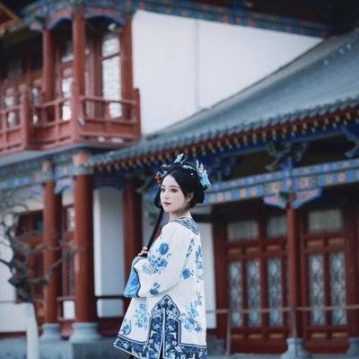 汉服模特