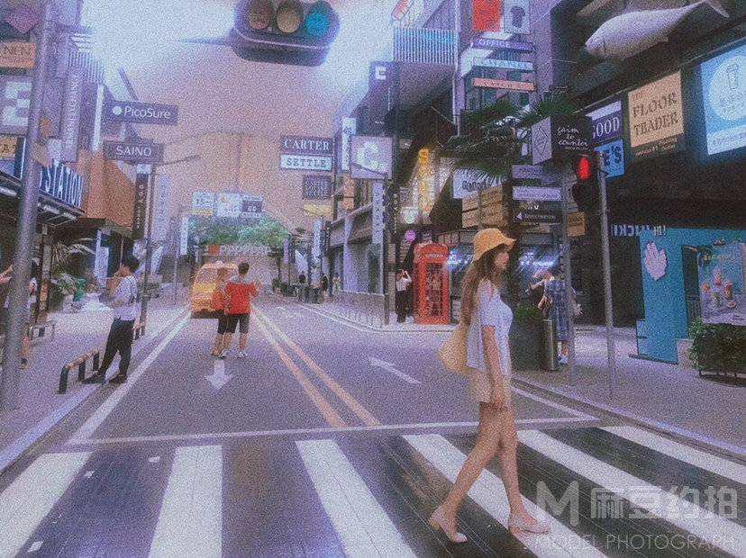 情绪模特