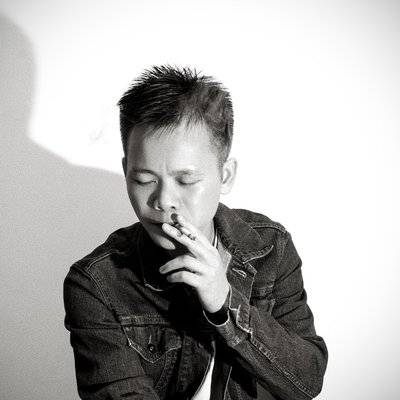 黑白模特