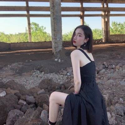 黑白模特