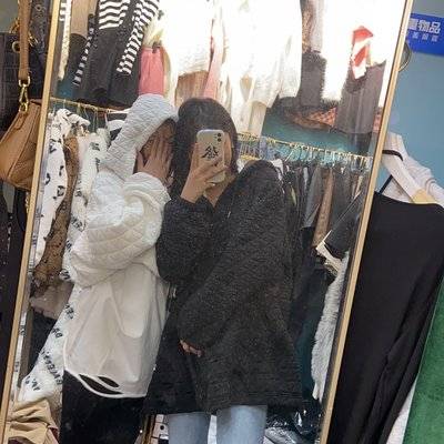 黑白模特